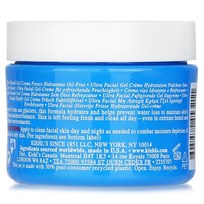Kiehl's Ultra Facial Oil-Free Gel Cream - For Normal to Oily Skin Types 50ml
