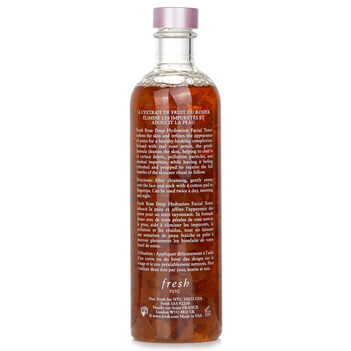 Fresh Rose Deep Hydration Facial Toner 250ml