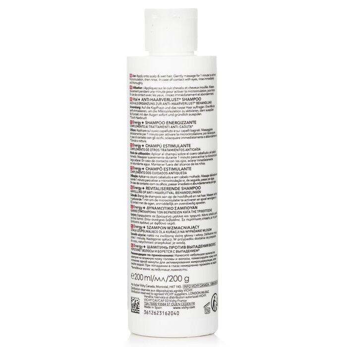 Vichy Dercos Energising Shampoo - Targeted Hairloss 200ml