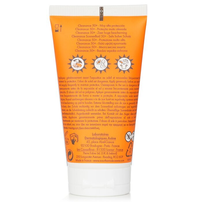 Avene Very High Protection Cleanance Solar SPF50+ - For Oily, Blemish-Prone Skin 50ml
