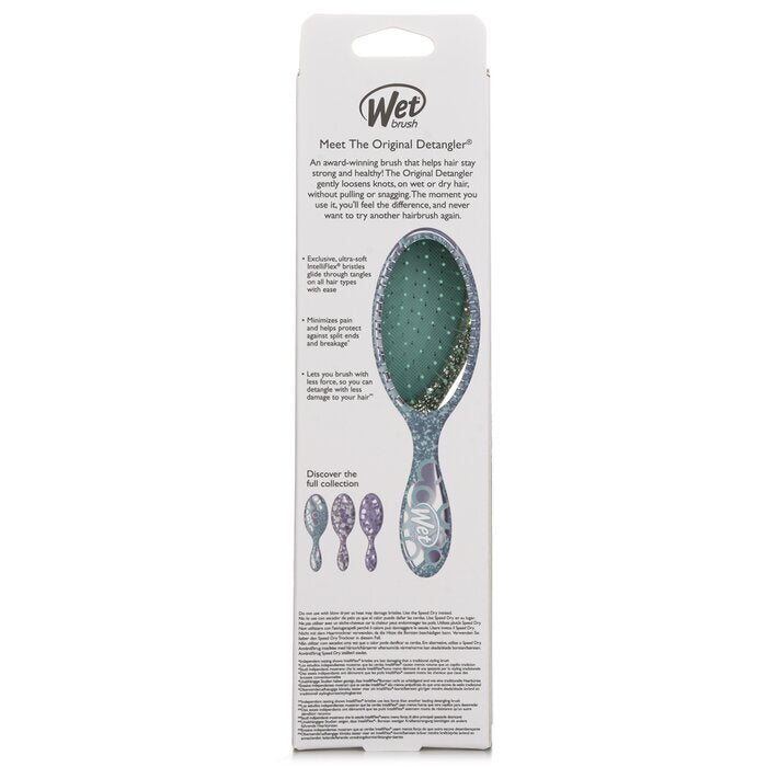Wet Brush Original Detangler Groovy Disco Teal Hair Brush 1pc