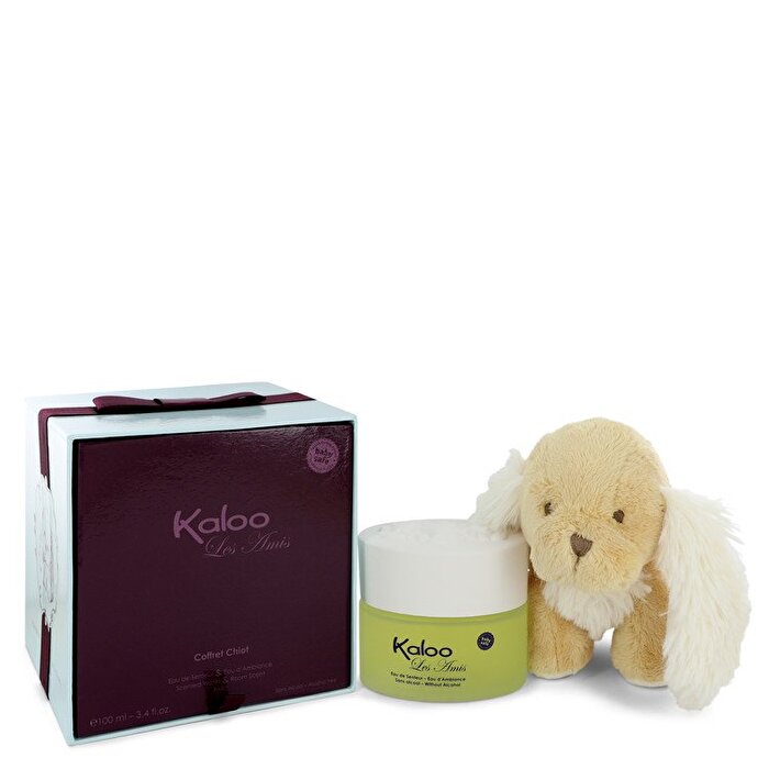 Kaloo Les Amis Eau De Senteur Spray / Room Fragrance Spray (Alcohol Free) + Free Fluffy Puppy 100ml/3.4oz