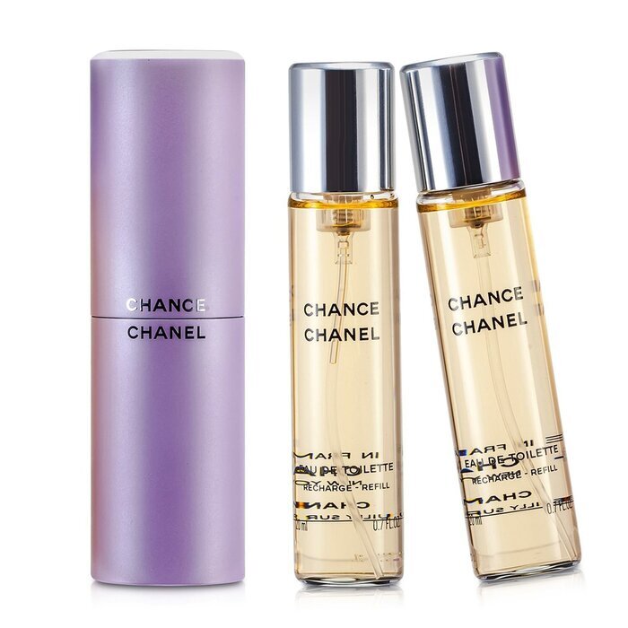 Chanel Chance Twist & Spray Eau De Toilette 3x20ml