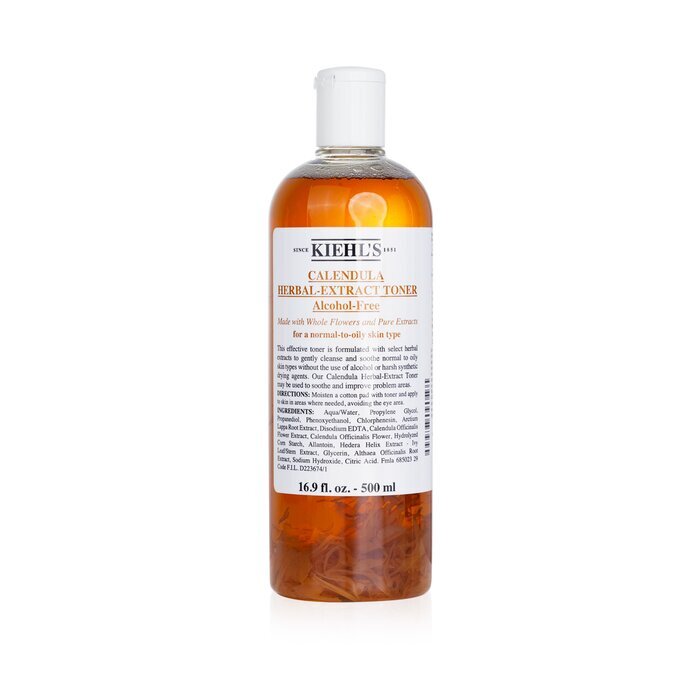 Kiehl's Calendula Herbal Extract Alcohol-Free Toner - For Normal to Oily Skin Types 500ml/16.9oz