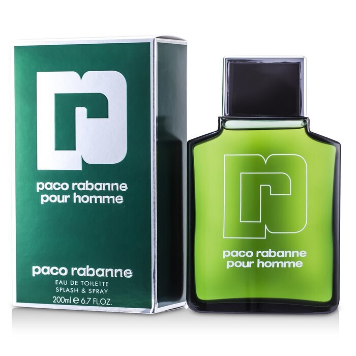 Paco Rabanne Pour Homme Eau De Toilette Splash & Spray 200ml