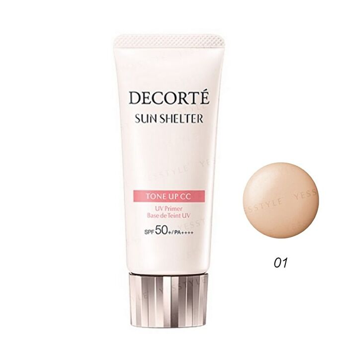Cosme Decorte Sun Shelter Tone Up CC UV Primer SPF50 -  10 35g