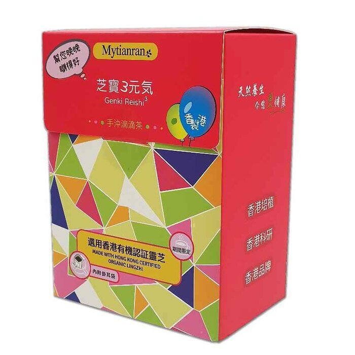 Mytianran Genki Reishi 3 tea 8 packs