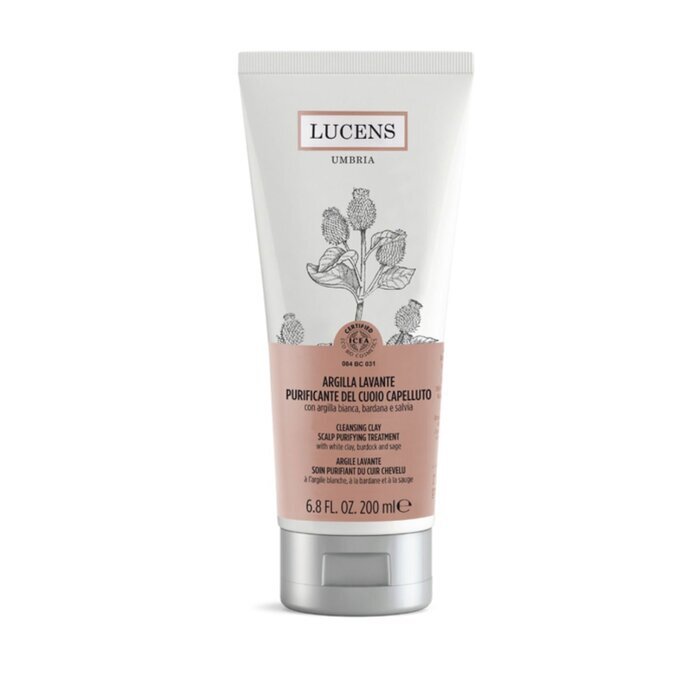 Lucens Rinfrescante (Refreshing) Shampoo (250ml) + Argilla Lavante (Washing Clay) (200ml)