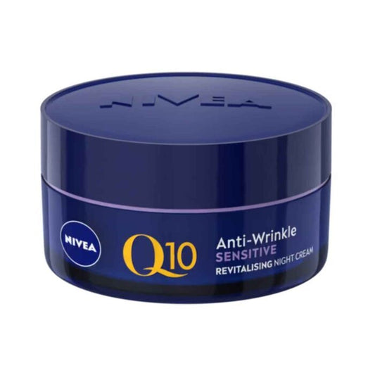 Nivea Q10 Power Anti-Wrinkle Sensitive Revitalising Night Cream 50ml