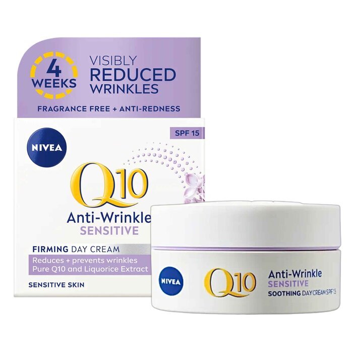 Nivea Q10 Power Anti Wrinkle Sensitive Firming Day Cream (SPF15) 50ml