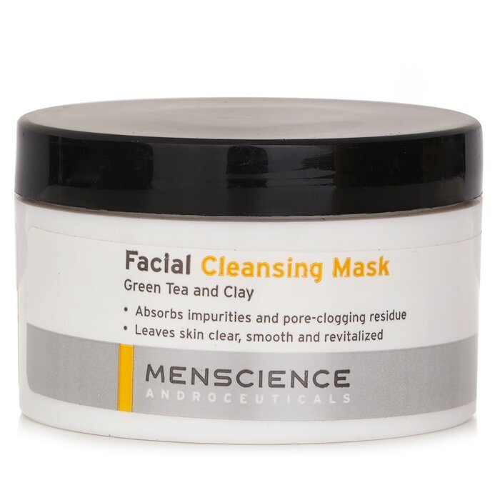 Menscience Facial Cleaning Mask - Green Tea And Clay 90g/3oz