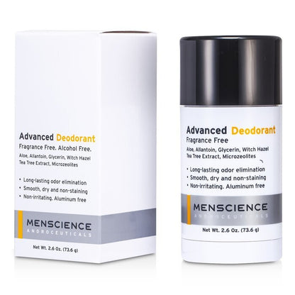 Menscience Advanced Deodorant - Fragrance Free 73.6g/2.6oz