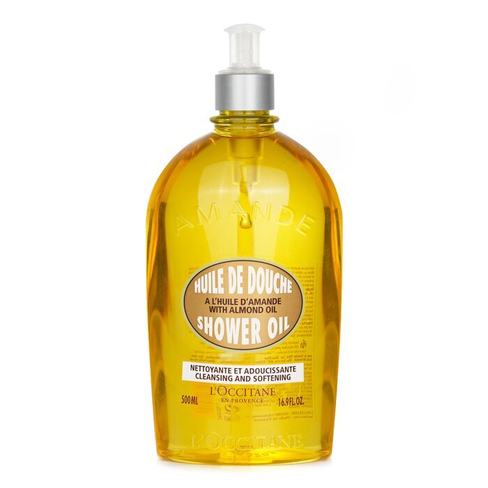 L'Occitane Almond Cleansing & Softening Shower Oil(Random Packaging) 500ml