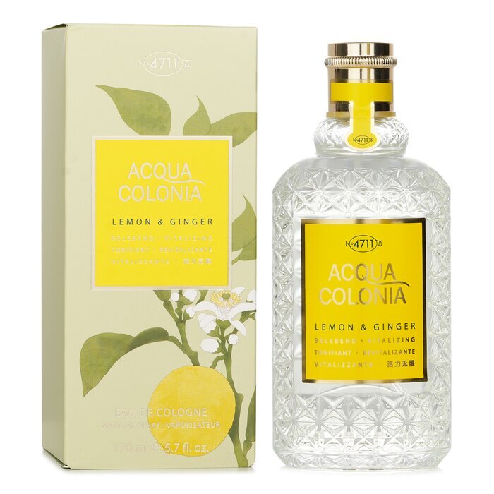 4711 Acqua Colonia Lemon & Ginger Eau De Cologne Spray 170ml