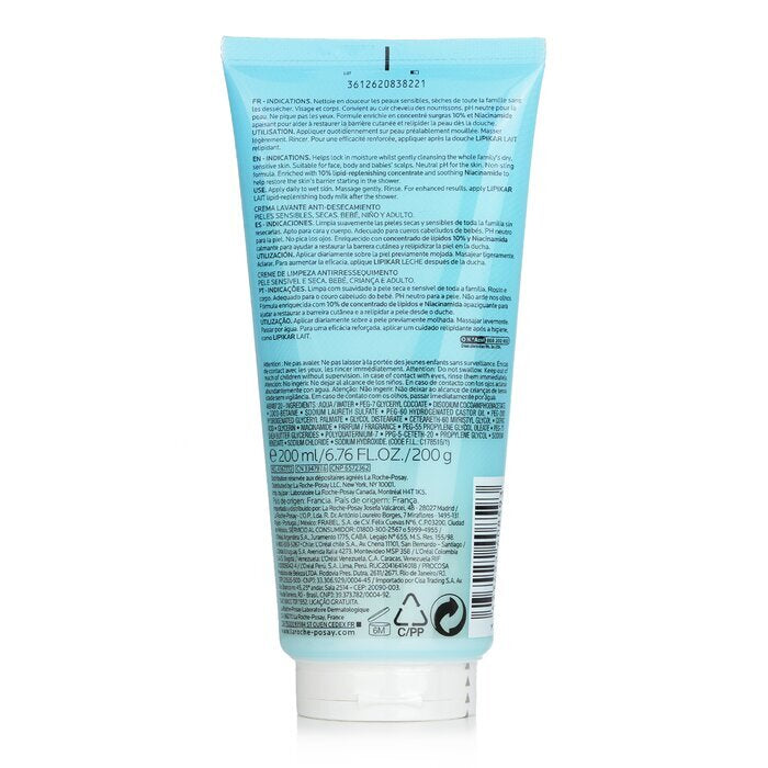 La Roche Posay Lipikar Surgras Concentrated Shower-Cream 200ml/6.7oz