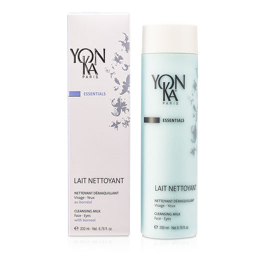 Yonka Essentials Cleansing Milk With Borneol - Face, Eyes & Lips 200ml/6.76oz