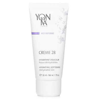 Yonka Age Defense Creme 28 With Essential Oils - Hydrating, Softening (Dehydrated Skin) 50ml/1.79oz