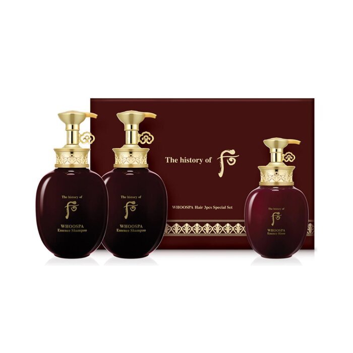 Whoo (The History Of Whoo) Jinyulhyang Shampoo Set 350ml+350ml+220