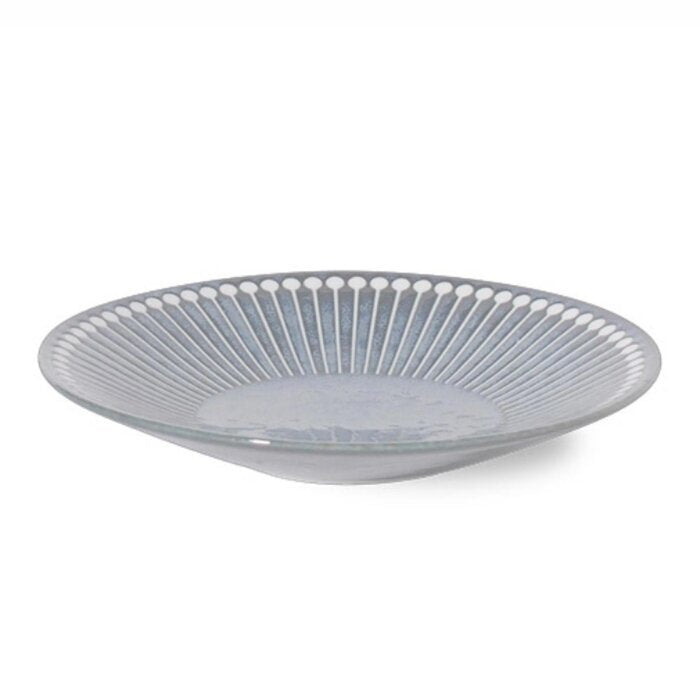 Minoro Touki Minoyaki Ultra Light 14.7CM Ceramic Dish (Gray)- # Gray