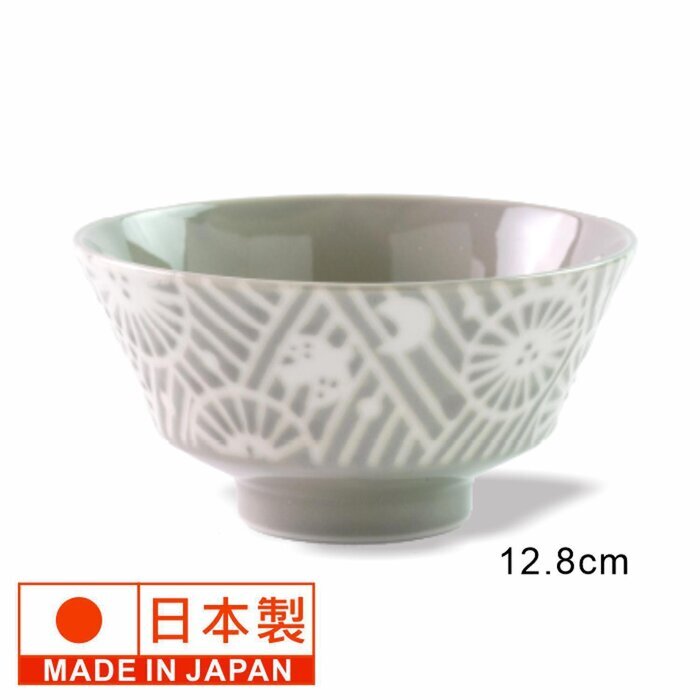 Minoro Touki Minoyaki KAFU 12.8CM Ceramic bowl (Pearl Grey)- # Pearl Grey