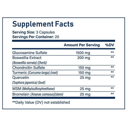 Mount Nova Ultra Joint Flex 60 Capsules