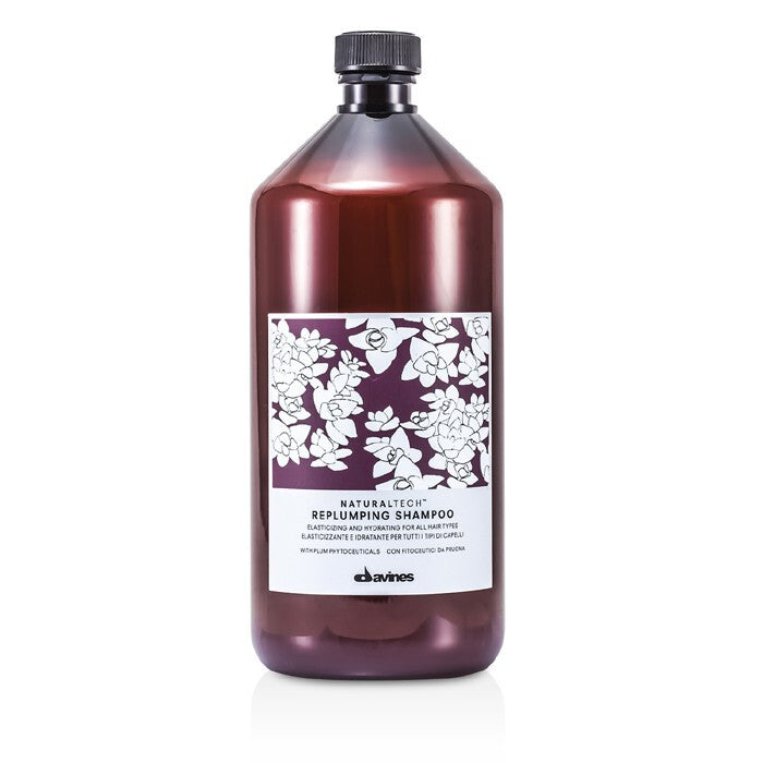 Davines Natural Tech Replumping Shampoo (For All Hair Types) 1000ml/33.8oz