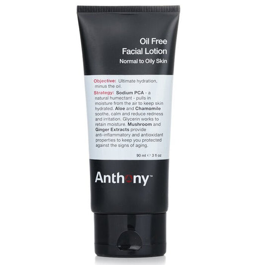 Anthony Logistics For Men Oil Free Facial Lotion (Normal To Oily Skin) 90ml/3oz