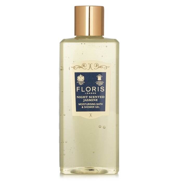 Floris Night Scented Jasmine Moisturising Bath & Shower Gel 250ml/8.5oz