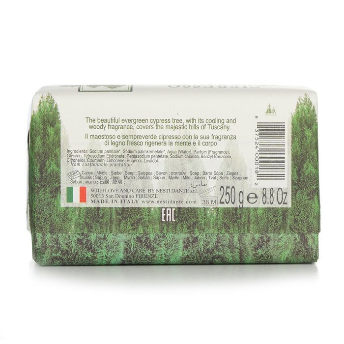 Nesti Dante Dei Colli Fiorentini Triple Milled Vegetal Soap - Cypress Tree 250g/8.8oz