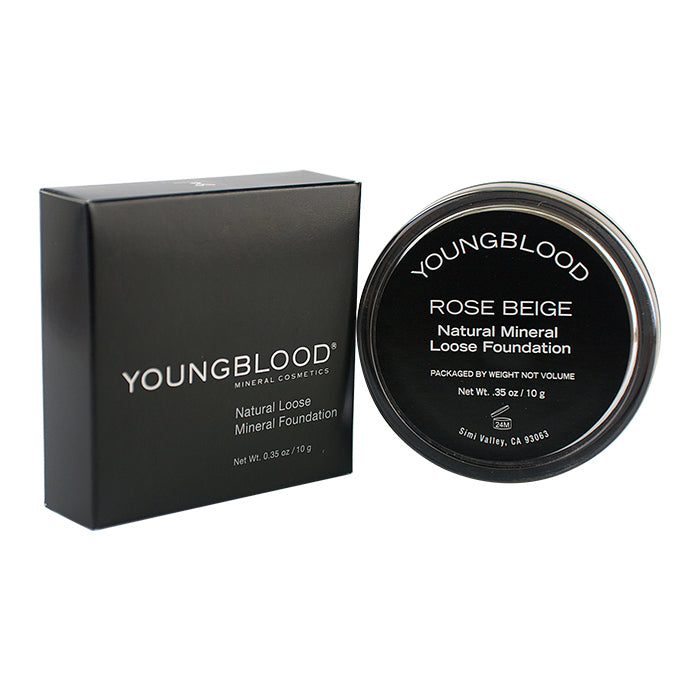 Youngblood Natural Loose Mineral Foundation - Rose Beige 10g/0.35oz