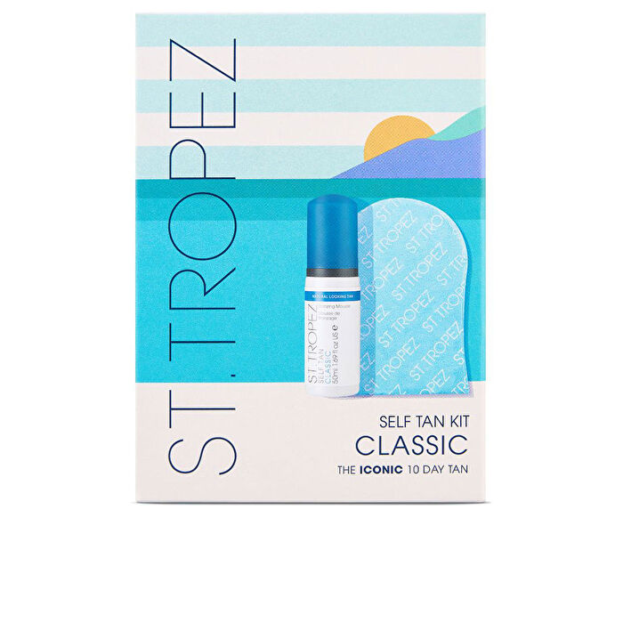 St. Tropez Self Tan Classic Mini Kit: Bronzing Mousse 50ml + Application Mitt 2pcs