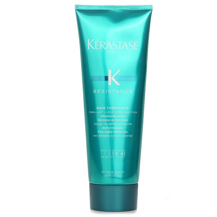 Kerastase Resistance Bain Therapiste Balm-In-Shampoo Fiber Quality Renewal Care (For Very Damaged, Over-Processed Hair) 250ml/8.5oz