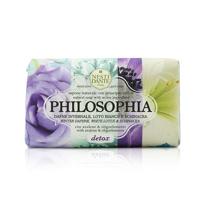 Nesti Dante Philosophia Natural Soap - Detox - Winter Daphne, White Lotus & Echinacea With Azulene & Oligoelements 250g/8.8oz