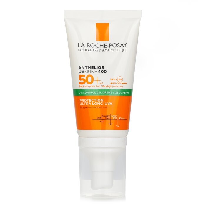 Lrp Anthelios Uvmune 400 Oil Control Gel-cream Spf50+ Anti-briliance 50ml