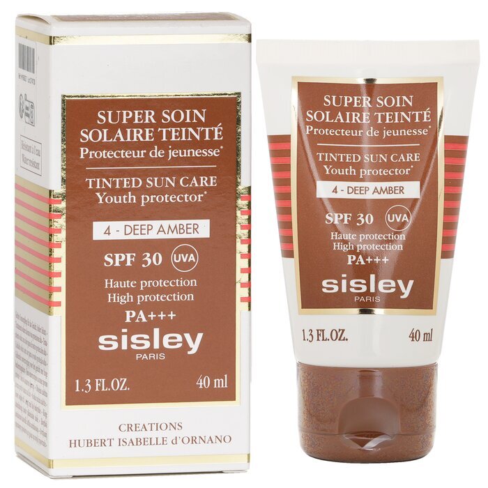 Sisley Super Soin Solaire Tinted Youth Protector SPF 30 UVA PA+++ - #4 Deep Amber 40ml/1.3oz