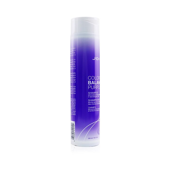 Joico Color Balance Purple Shampoo (Eliminates Brassy/Yellow Tones on Blonde/Gray Hair) 300ml/10.1oz