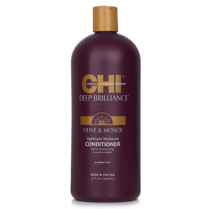 CHI Deep Brilliance Olive & Monoi Optimum Moisture Conditioner 946ml/32oz