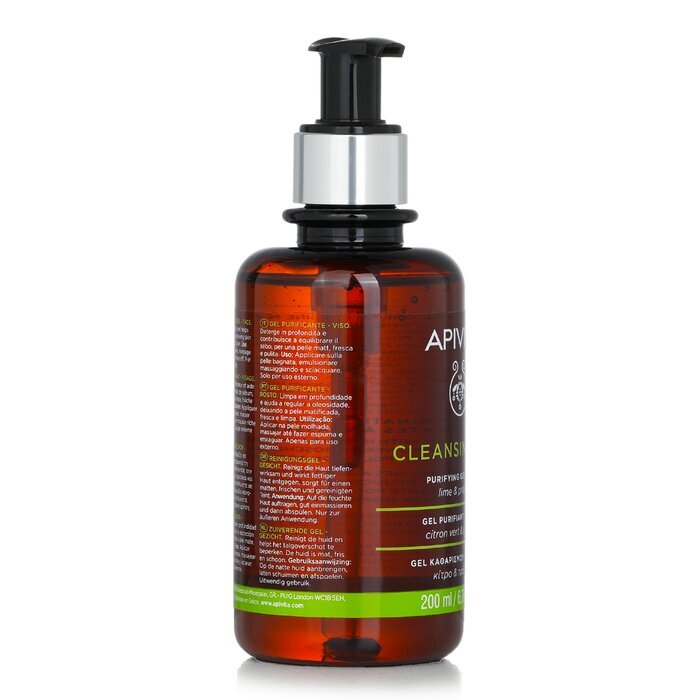 Apivita Purifying Gel With Propolis & Lime - For Oily/Combination Skin 200ml/6.8oz