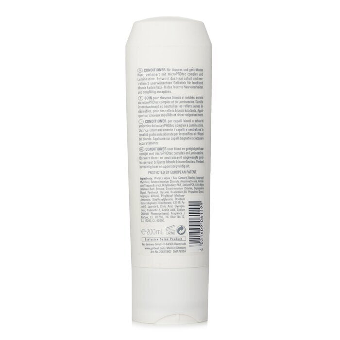 Goldwell Dual Senses Blondes & Highlights Anti-Yellow Conditioner (Luminosity For Blonde Hair) 200ml/6.8oz