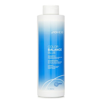 Joico Color Balance Blue Shampoo (Eliminates Brassy/Orange Tones on Lightened Brown Hair) 1000ml/33.8oz