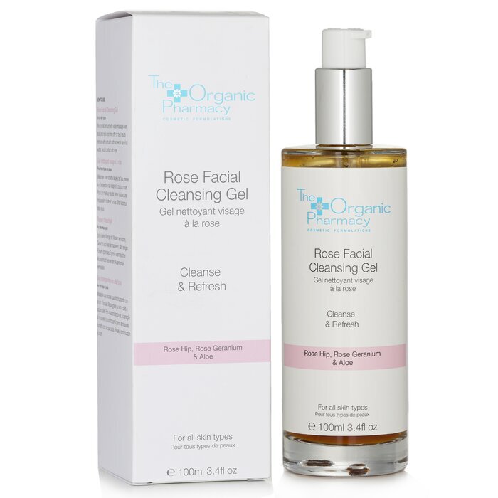 The Organic Pharmacy Rose Facial Cleansing Gel 100ml/3.4oz