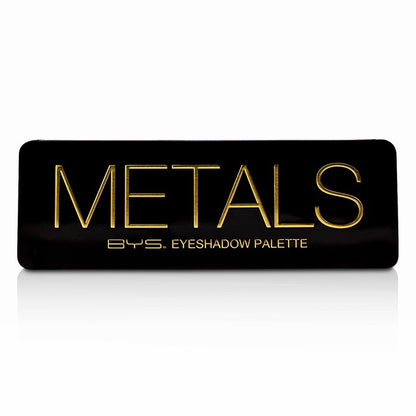 BYS Eyeshadow Palette (12x Eyeshadow, 2x Applicator) - Metals 12g/0.42oz