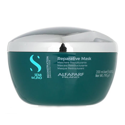 AlfaParf Semi Di Lino Reconstruction Reparative Mask (Damaged Hair) 200ml/6.88oz