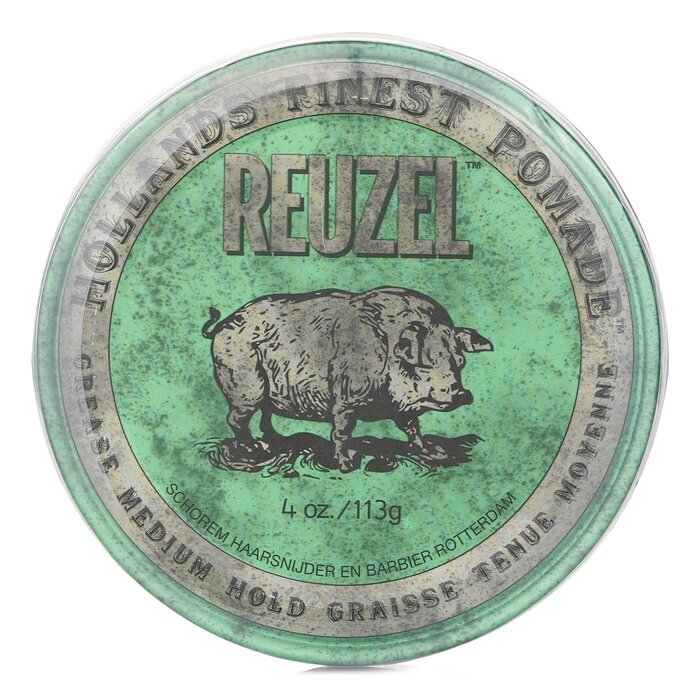 Reuzel Green Pomade (Grease Medium Hold) 113g/4oz