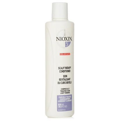 Nioxin Density System 5 Scalp Therapy Conditioner (Chemically Treated Hair, Light Thinning, Color Safe) 300ml/10.1oz