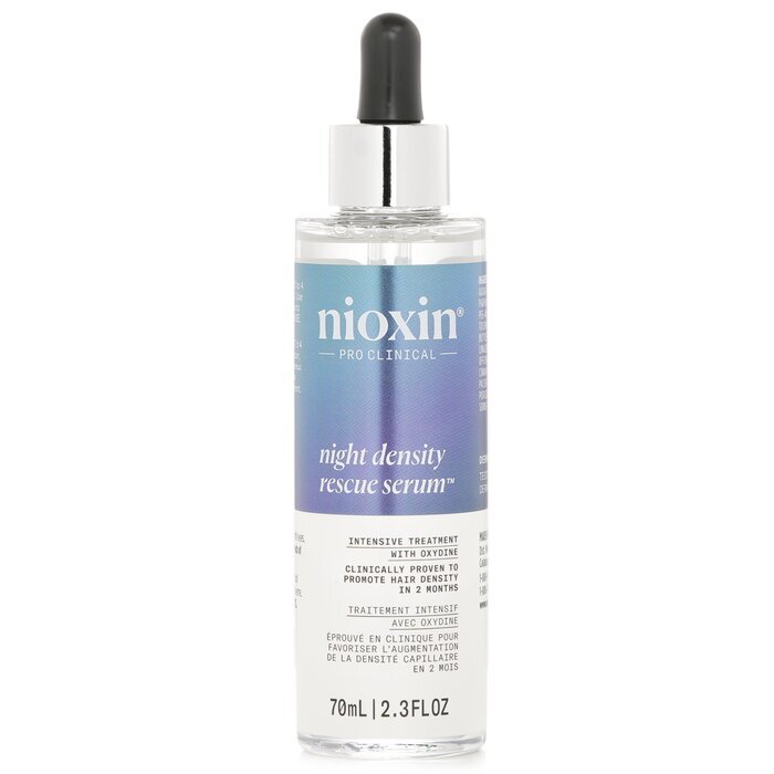 Nioxin Night Density Rescue Serum Intensive Treatment with Oxydine 70ml