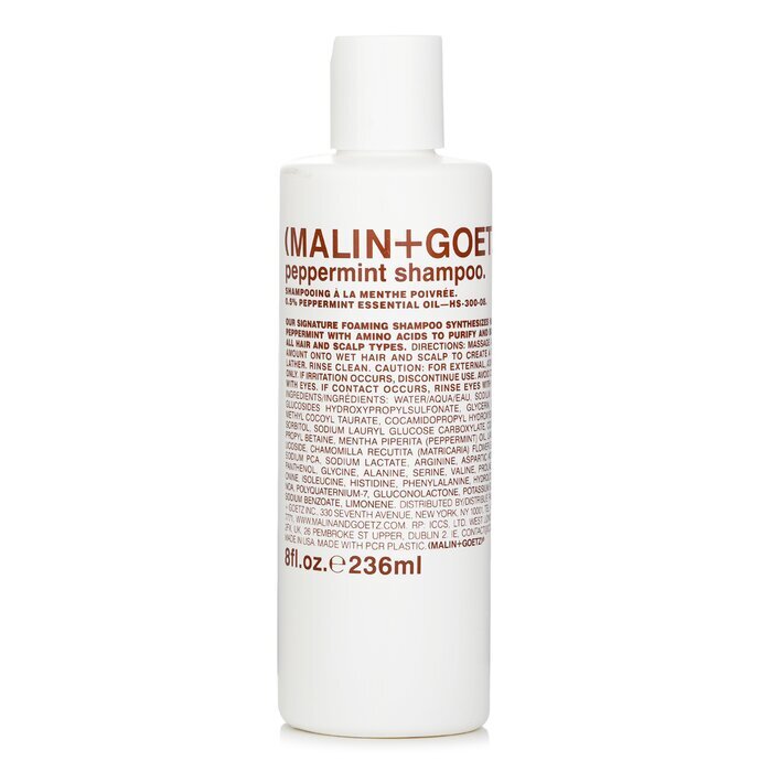 MALIN+GOETZ Peppermint Shampoo. 236ml/8oz