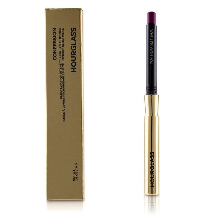 HourGlass Confession Ultra Slim High Intensity Refillable Lipstick - # When I'm With You (Deep Magenta) 0.9g/0.03oz