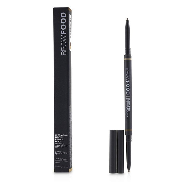 LashFood BrowFood Ultra Fine Brow Pencil Duo - # Dark Blonde 0.10g/0.0035oz