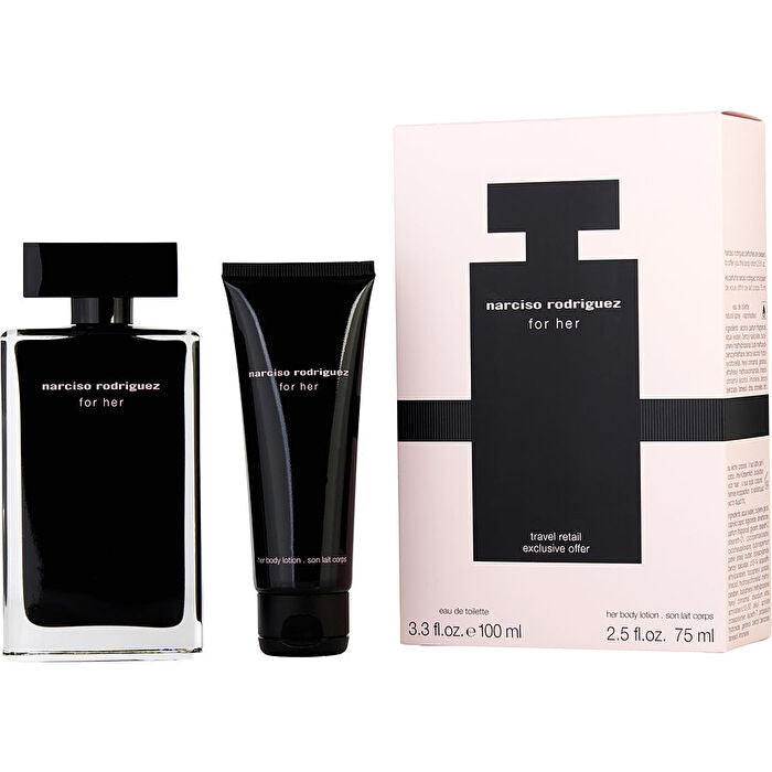 Narciso Rodriguez For Her Eau De Toilette Spray Set: 2pcs